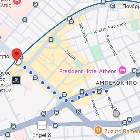 ανακαινισμένο 8 λεπτά από το μετρό. Apartment